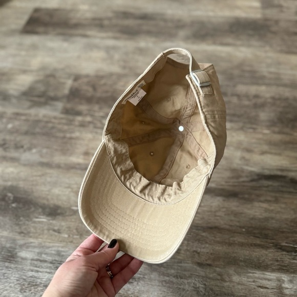 Like new! Wembley “USA” Minimalist Neutral Baseball Hat - Tan - Picture 4 of 5